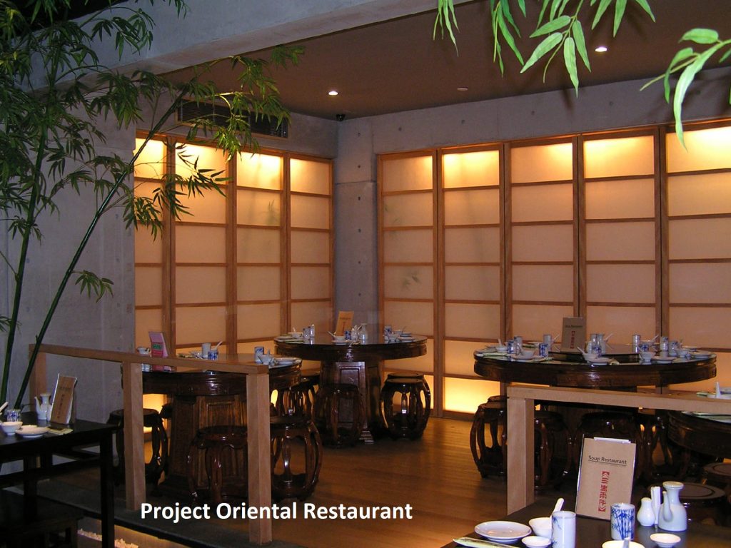 Lumasite Project Oriental Restaurant