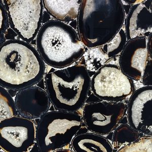 Material Black agate