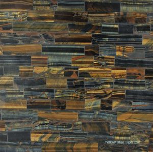 Material Yellow-Blue Tiger Eye